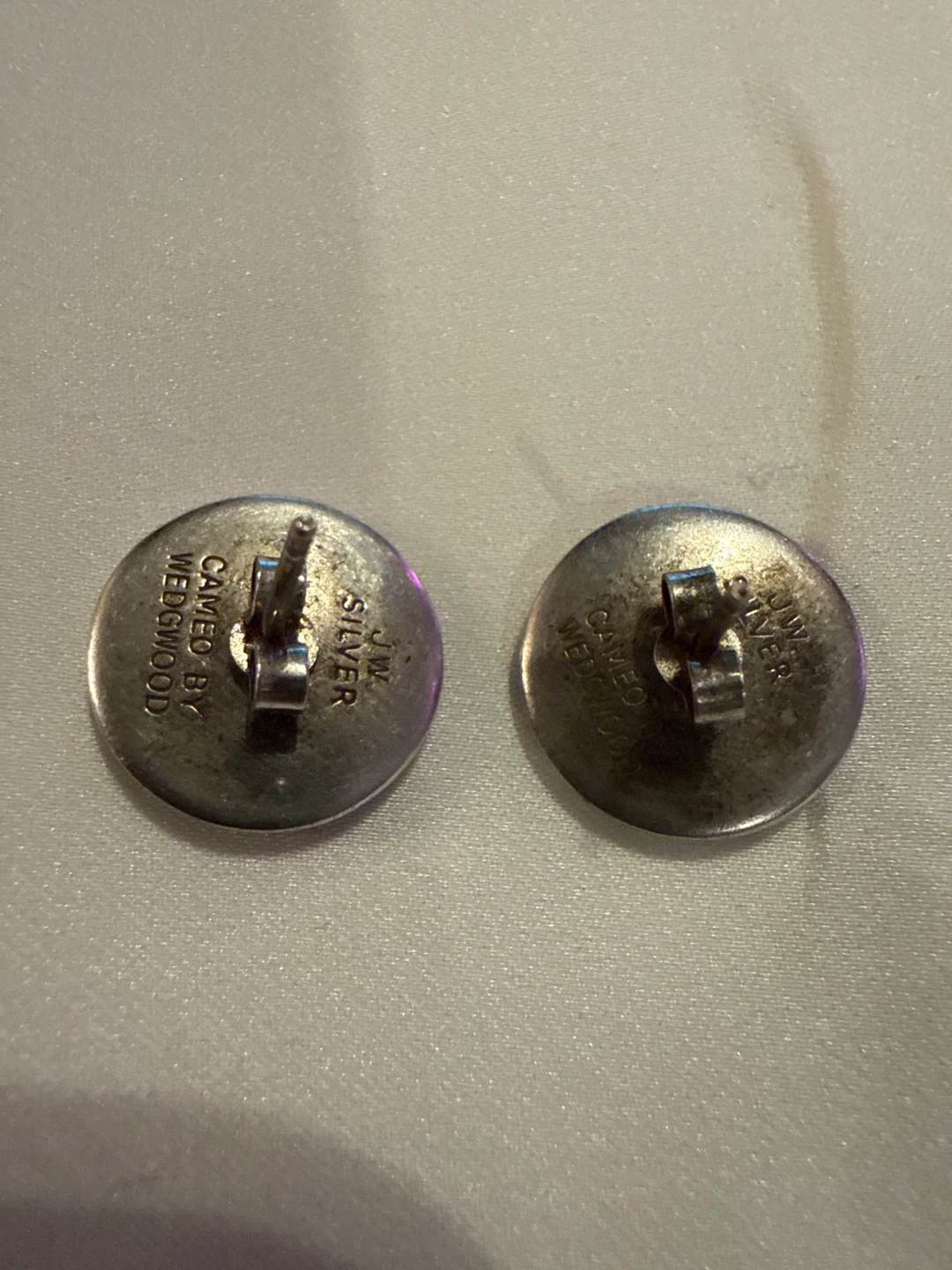 Wedgwood vintage cameo Earrings - photo 2