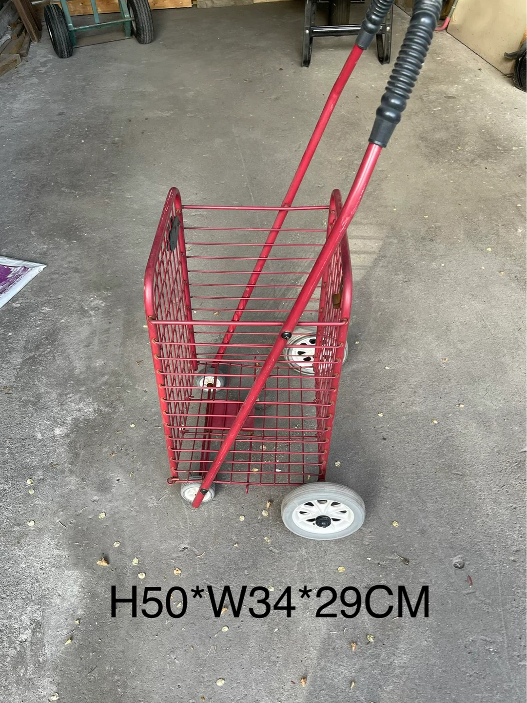 Red Shopping Cart