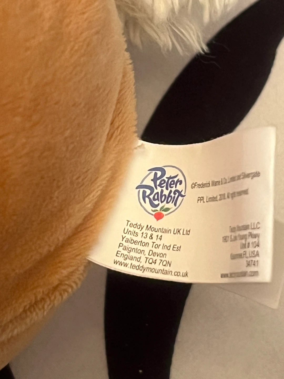🐇 Peter Rabbit Stuffed Toy 🐇 - photo 3