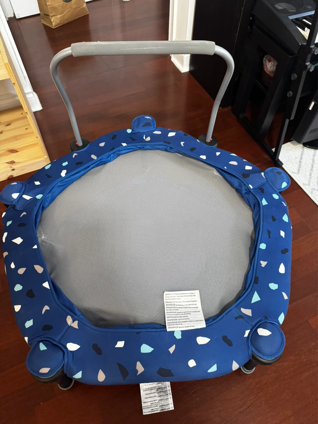 Okiedog 3-in-1 Foldable Mini Toddler Trampoline