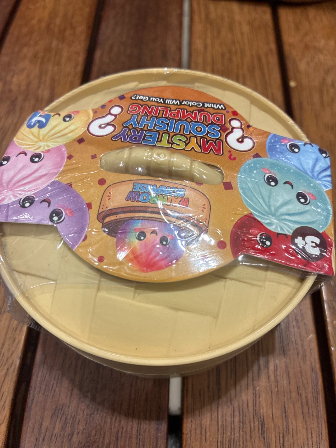 Mystery Squishy Dumpling Rainbow Surprise Toy