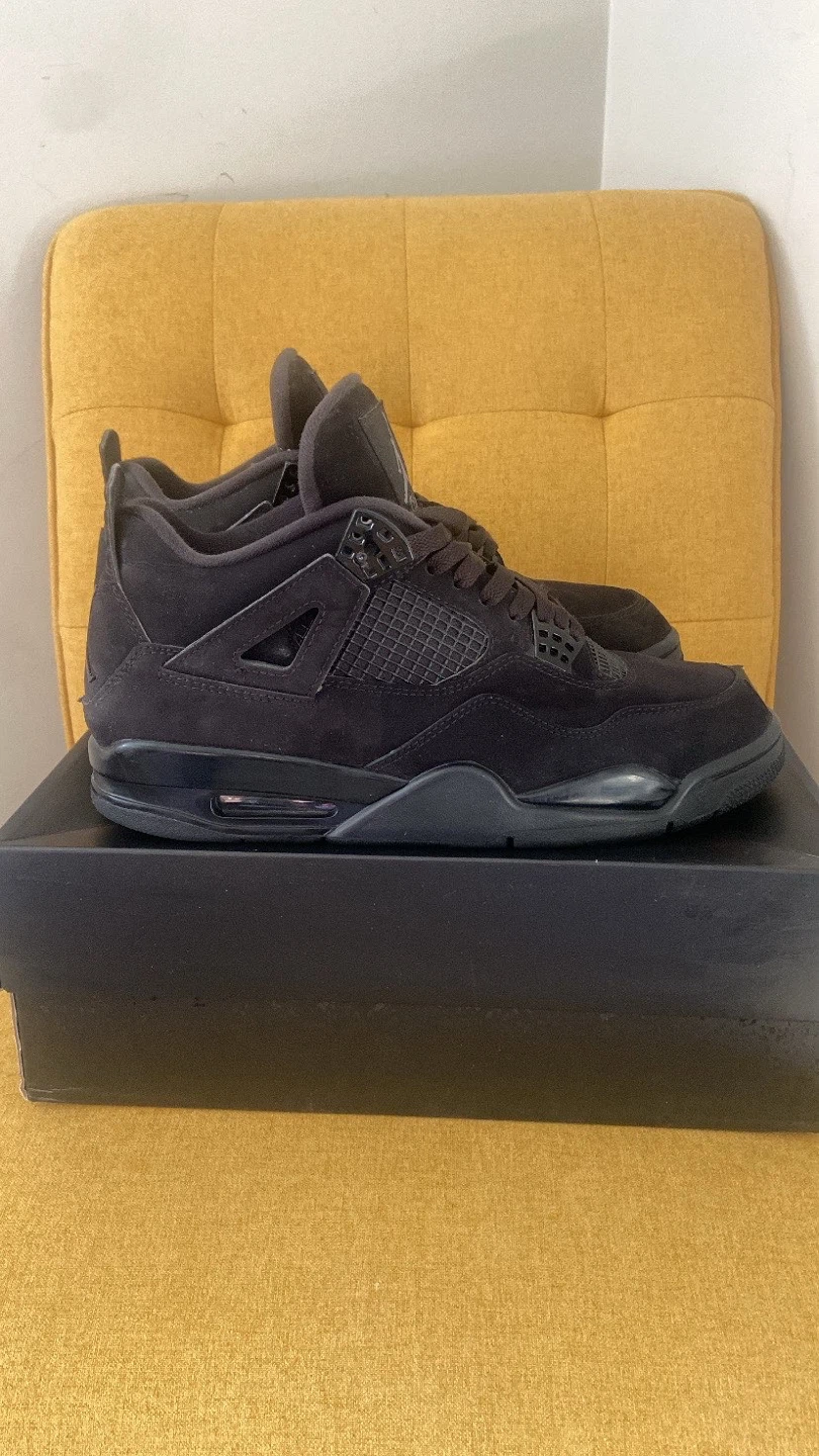Air Jordan 4 Retro "Black Cat" Men's Size 11 - photo 4