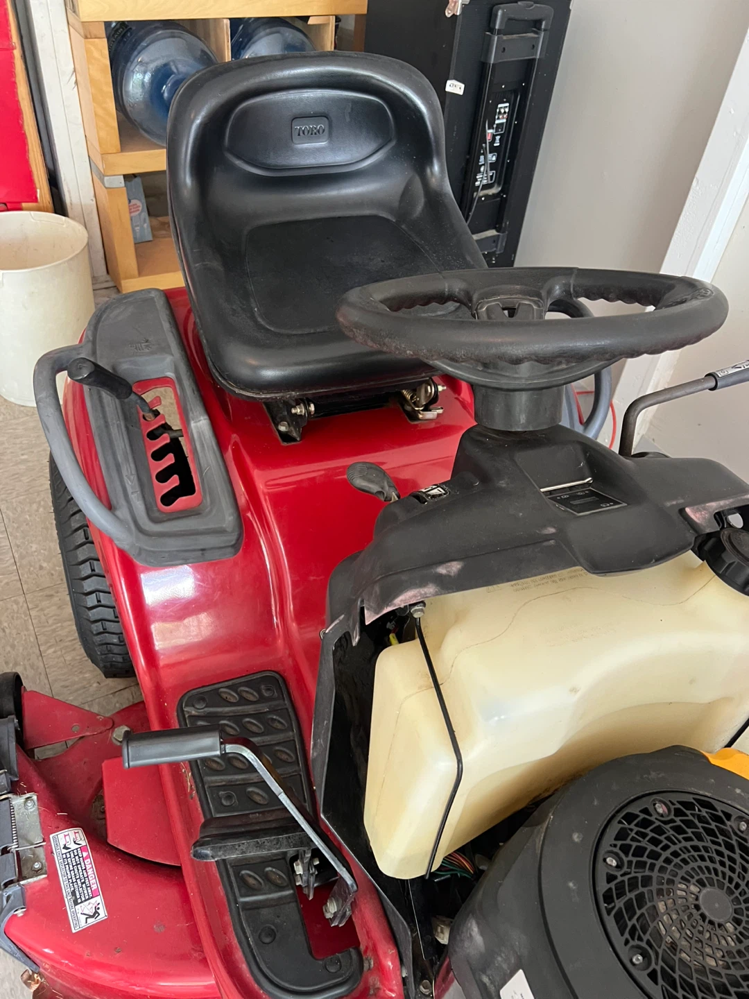 Toro Riding Mower with Kohler Courage 20 Engine