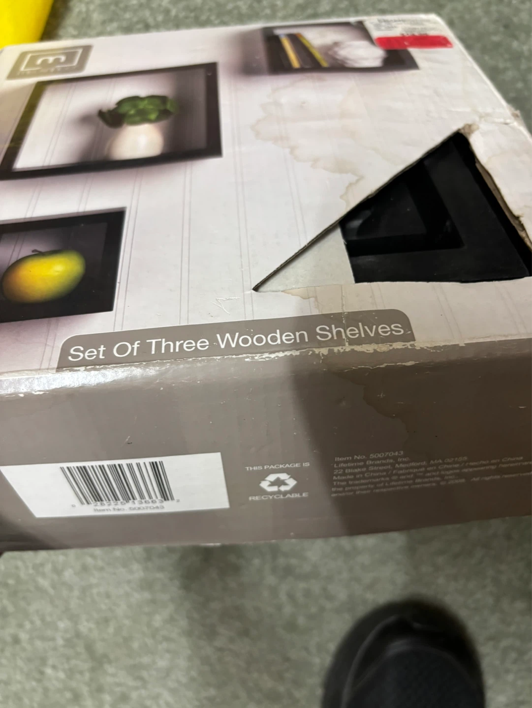 Set Of Three Wooden Shelves new - photo 3