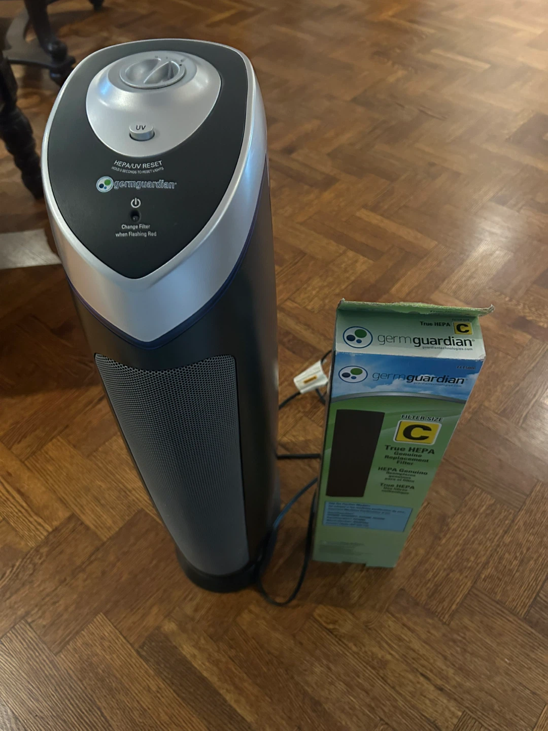 GermGuardian Air Purifier with True HEPA Filter