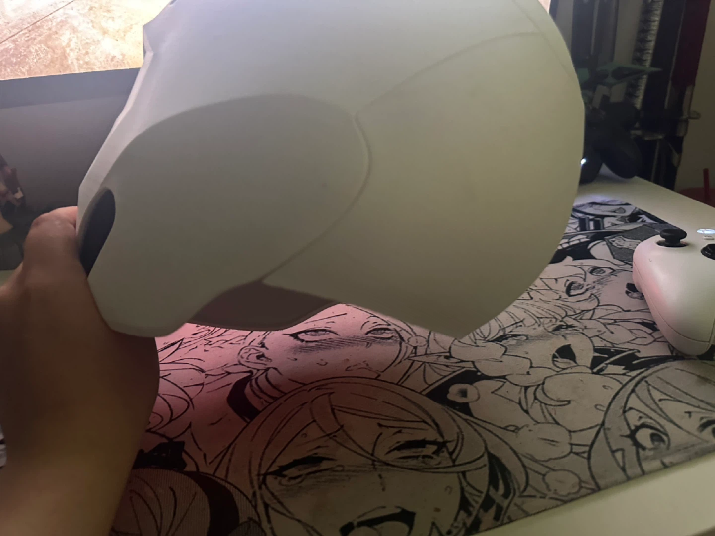White Tactical Mask/Helmet - photo 5
