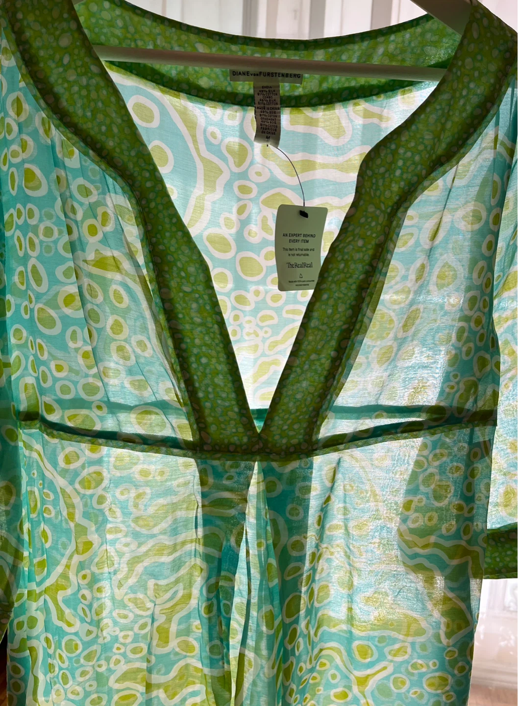 Diane von Furstenberg Tunic Dress Size M - photo 4
