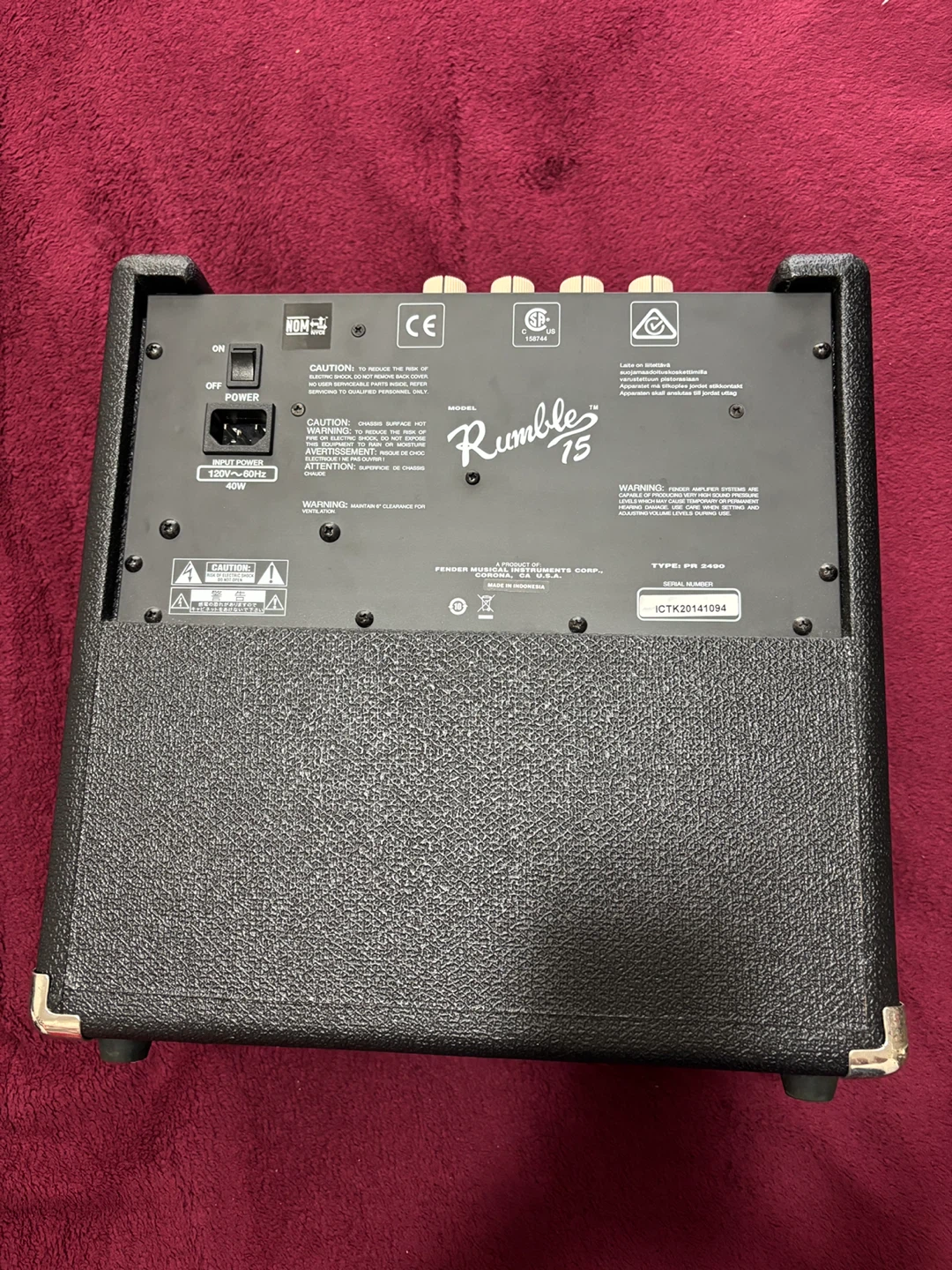 Fender Rumble 15 V3 Bass Amp - photo 3