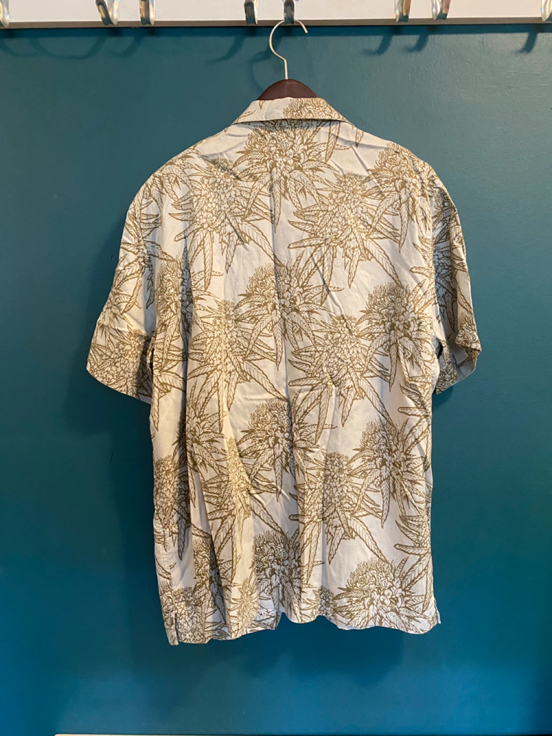 Men’s Frank And Oak Hawaiian style Button-Up Shirt - photo 2