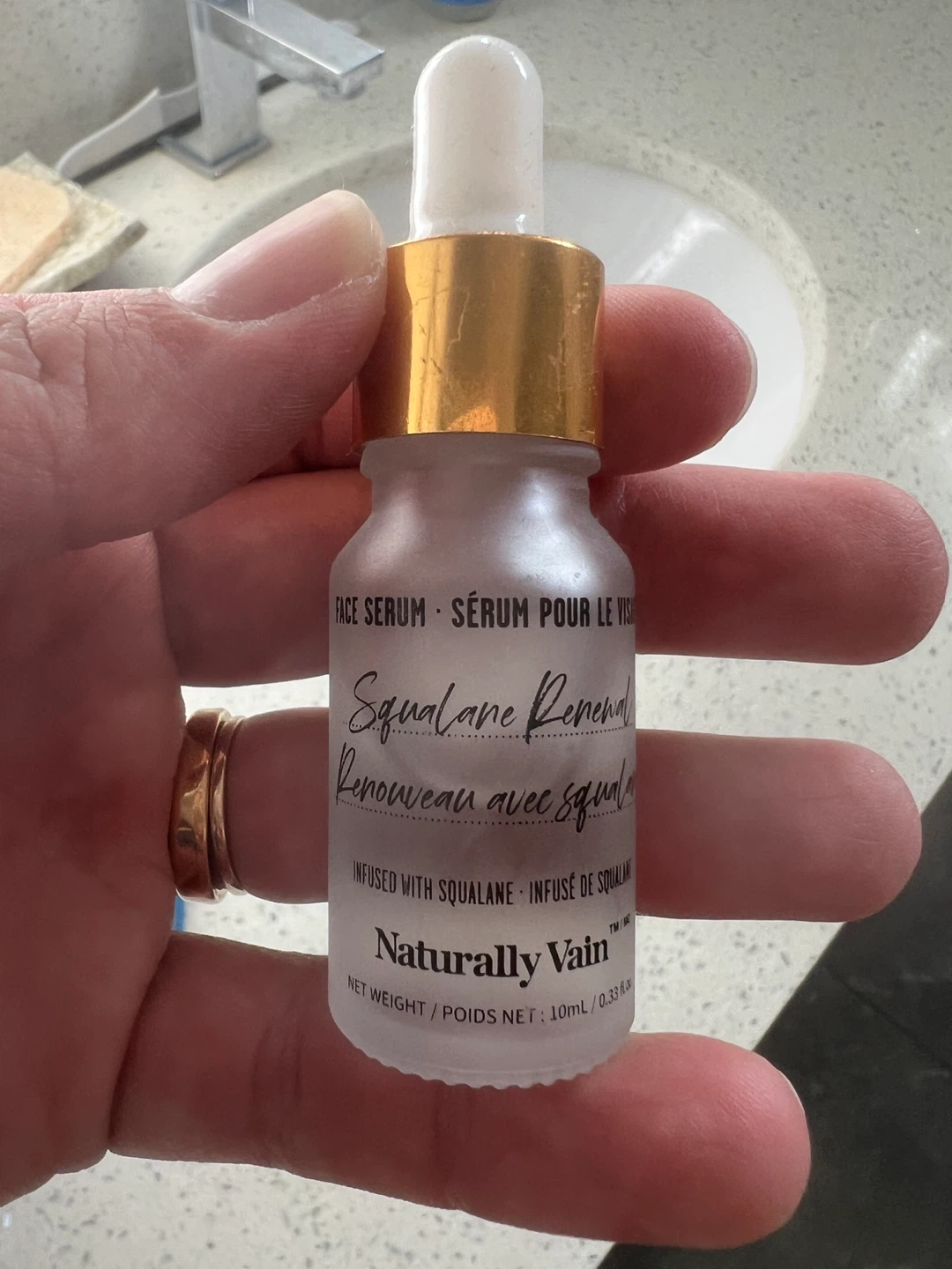 Naturally Vain Squalane Renewal Face Serum 10ml