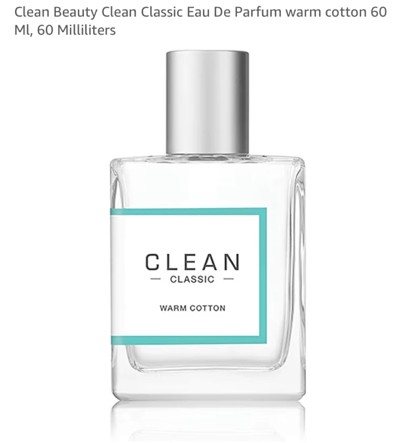 Clean Classic Eau De Parfum Warm Cotton 60 Ml
