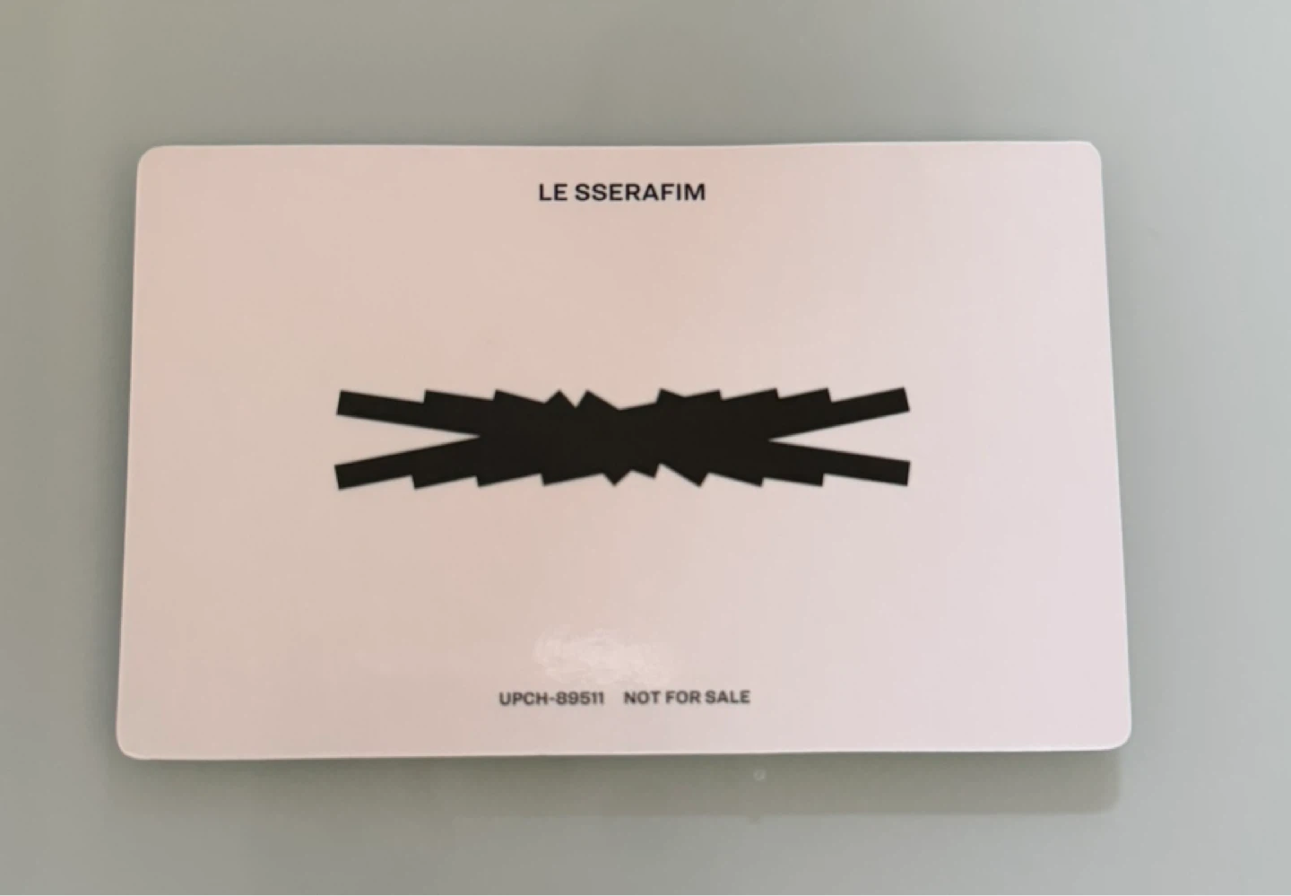 LE SSERAFIM "NOT FOR SALE" Photo Card Kazuha & Yunjin - photo 2