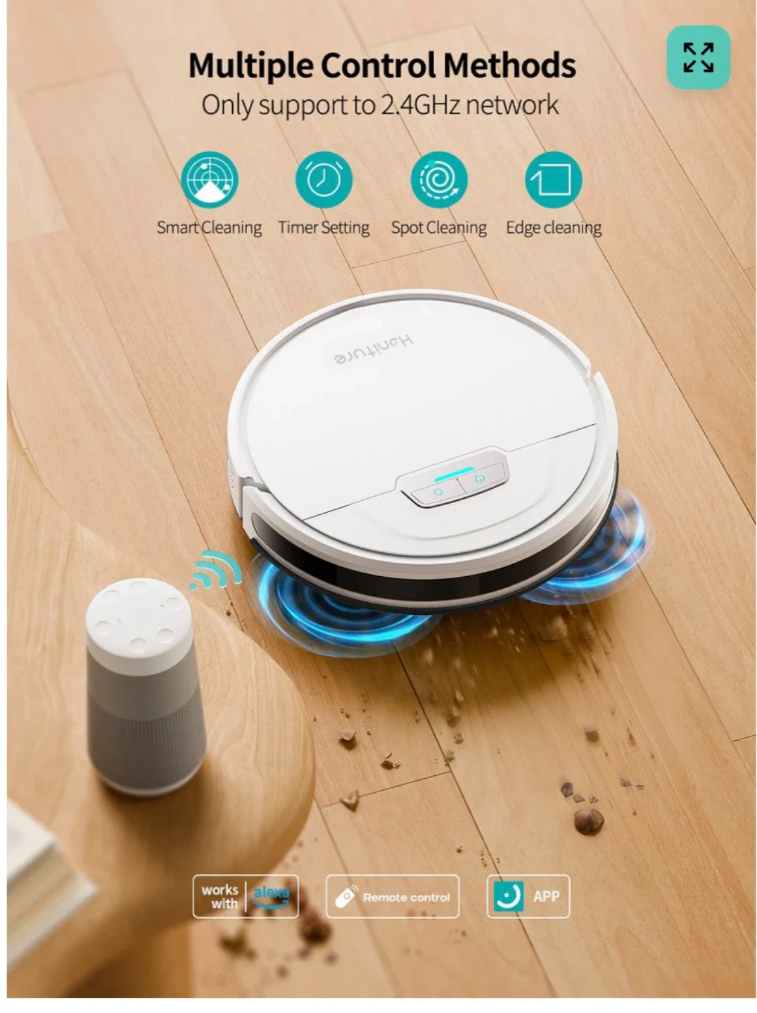 Brand new Honiture Robot Vacuum, Sweeping and Mopping, 4000Pa - photo 3