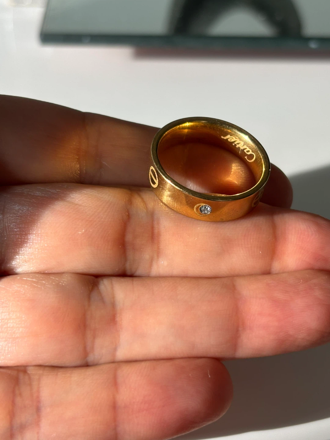 Love Ring with Diamond - photo 2