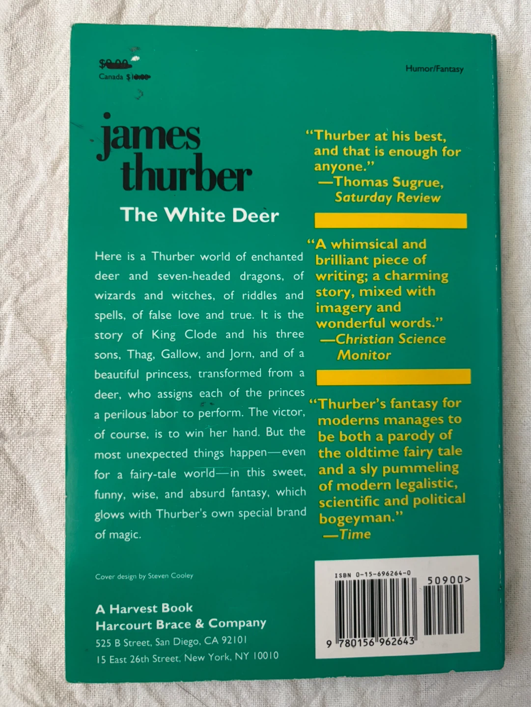 James Thurber The White Deer Book - photo 2