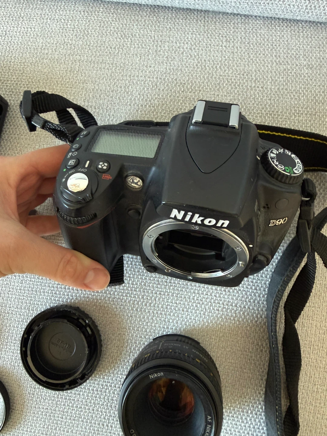 Nikon D90 DSLR Camera with 50mm f/1.8D Lens and Accessories - photo 2