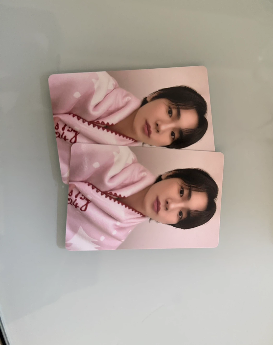 SHINEE Pink Christmas Photocard Key