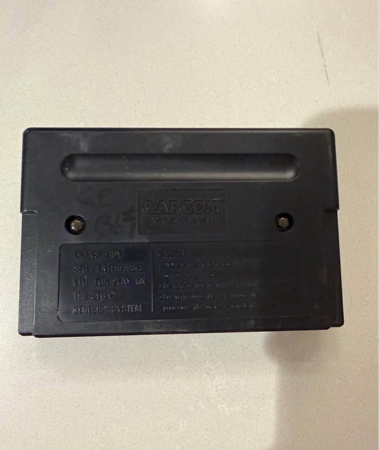 Super Street II Sega Genesis Game Cartridge Tested Authentic - photo 3