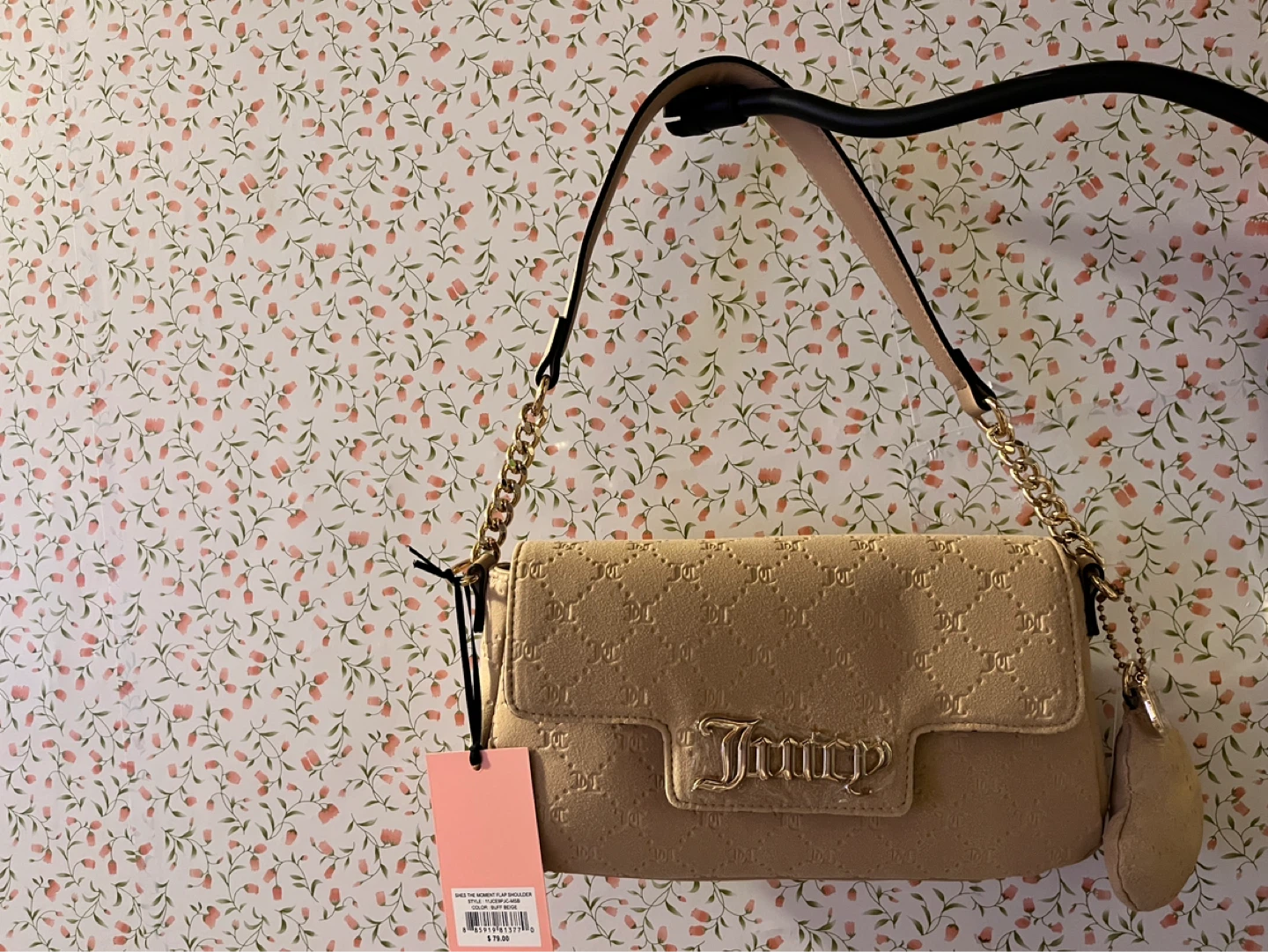 Juicy Couture Beige Shoulder Bag