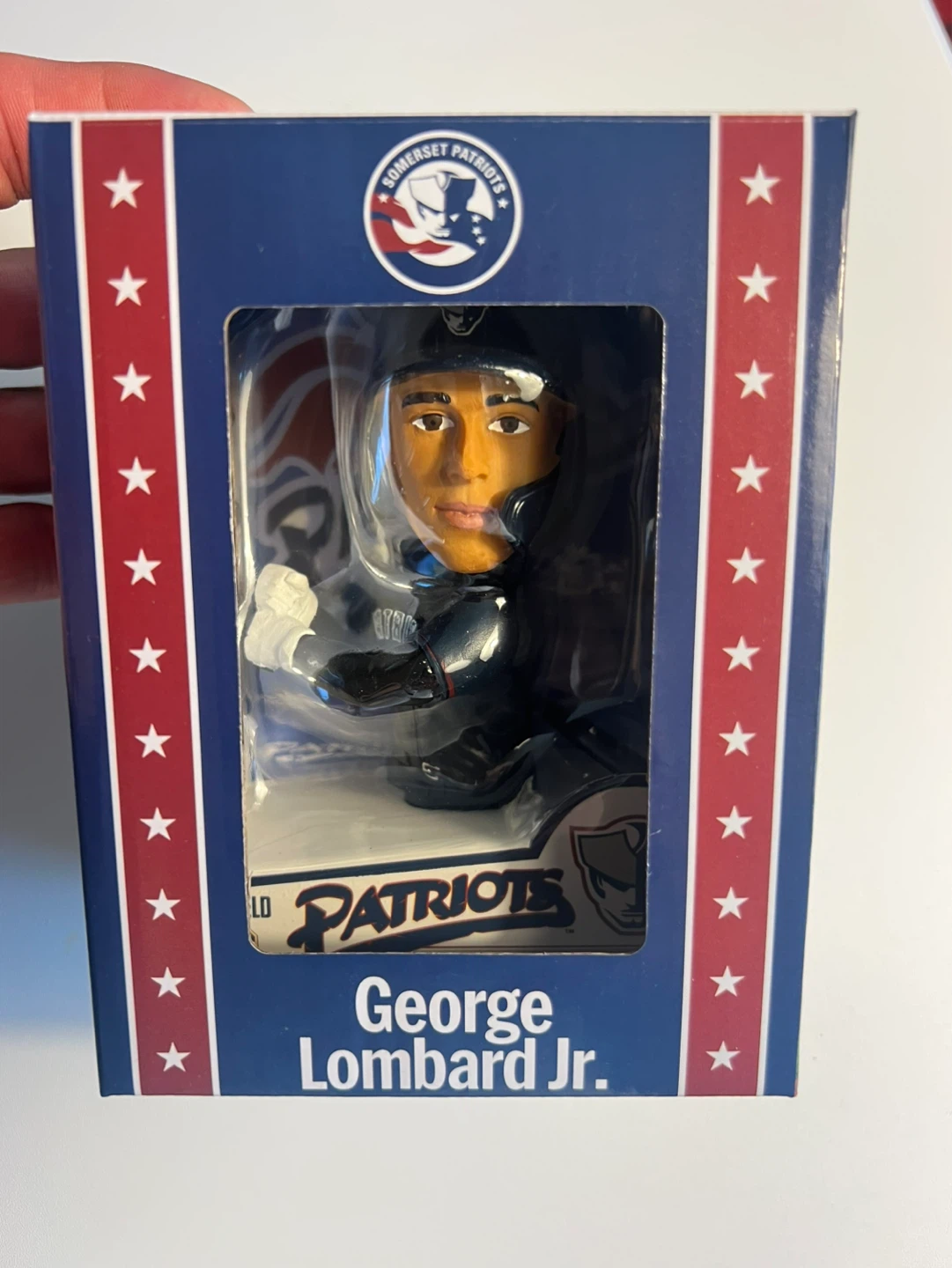 Somerset Patriots George Lombard Jr. Bobblehead