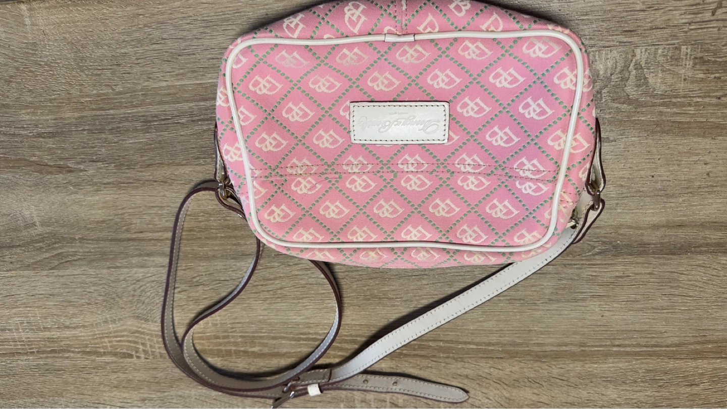 Pink Dooney & Bourke Monogram Crossbody Bag - photo 2