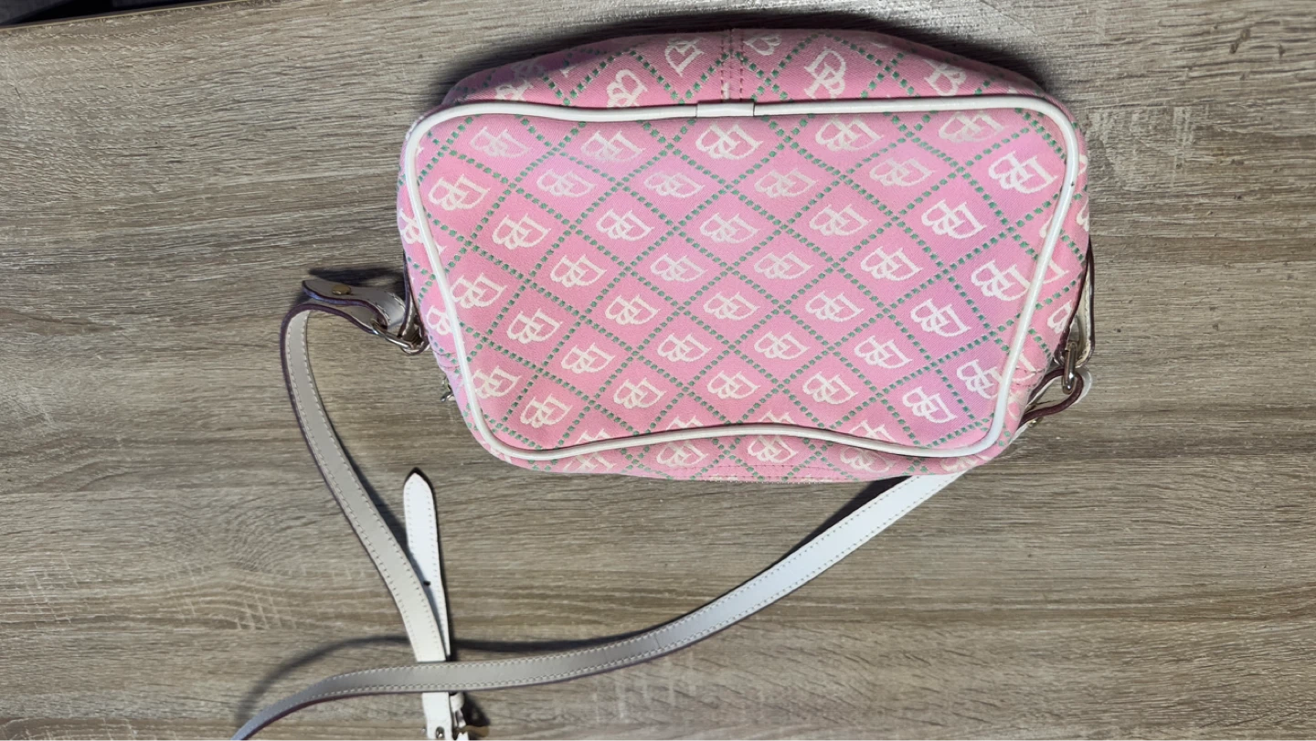 Pink Dooney & Bourke Monogram Crossbody Bag - photo 3