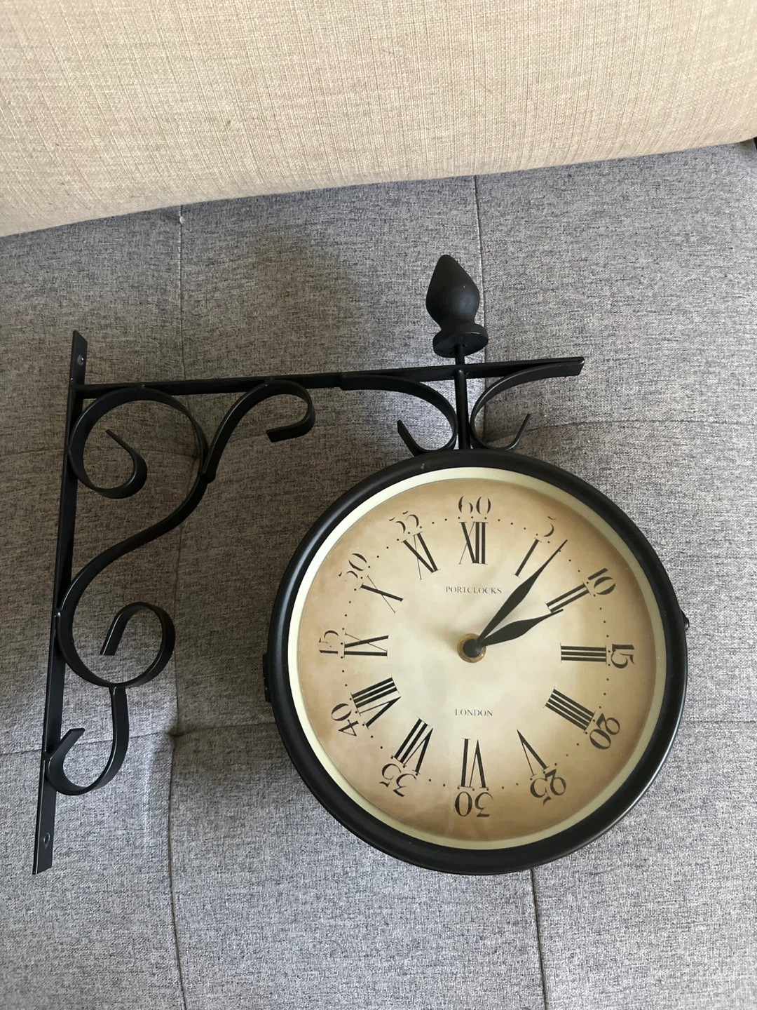Portclocks London Double-Sided Station Clock - photo 3