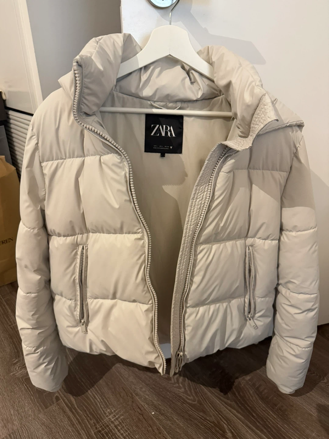 Zara Puffer Jacket (Size L but runs small) - photo 2