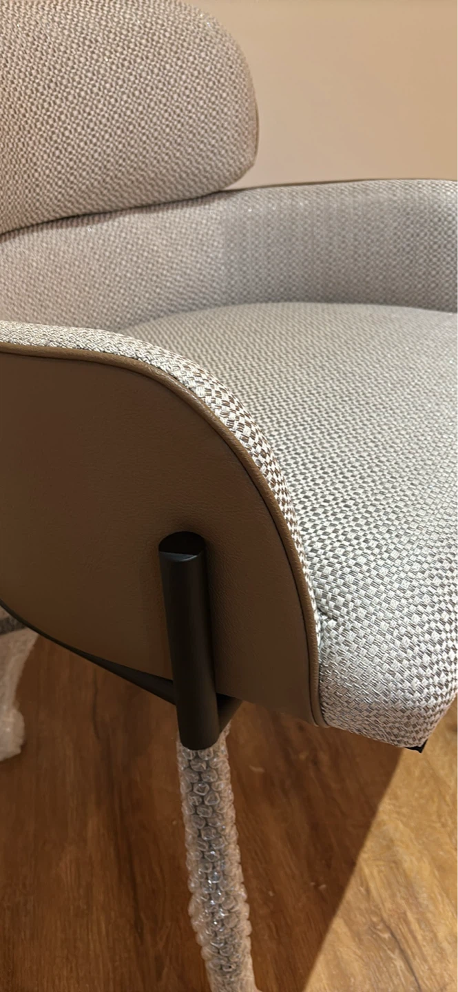 2 NEW Armchair with upholstered seat and back - photo 2