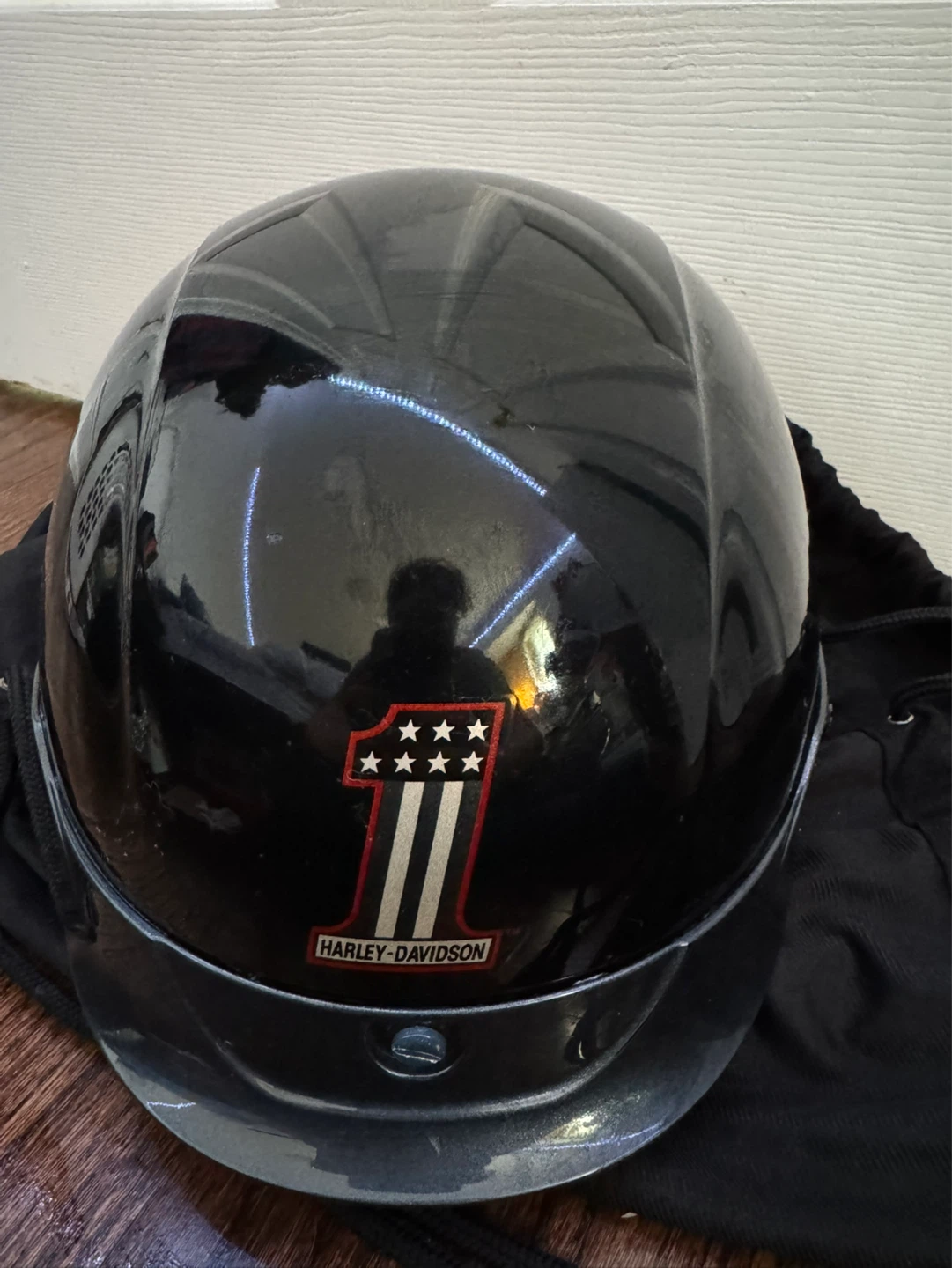 Harley-Davidson #1 Sunshield Helmet (Black) (Large) - photo 2