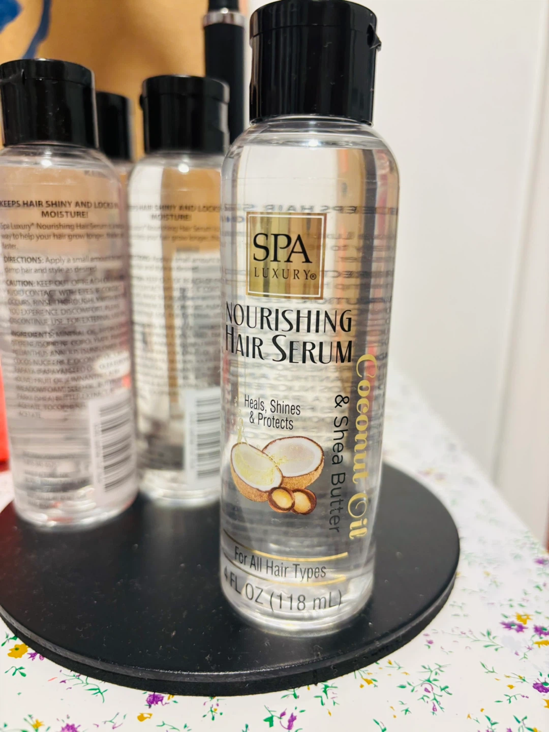 Spa Luxury Nourishing Hair Serum with Coconut Oil & Shea Butter