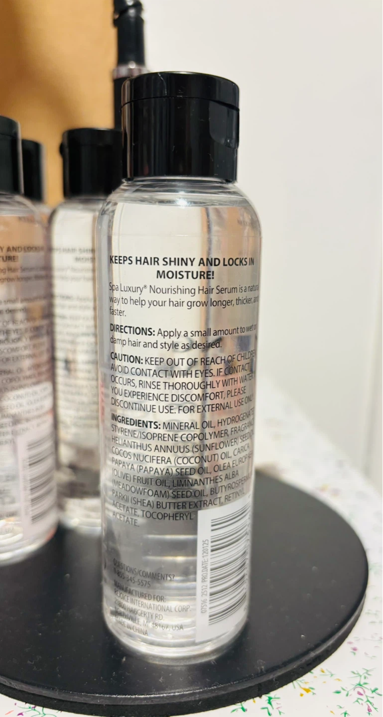 Spa Luxury Nourishing Hair Serum with Coconut Oil & Shea Butter - photo 3