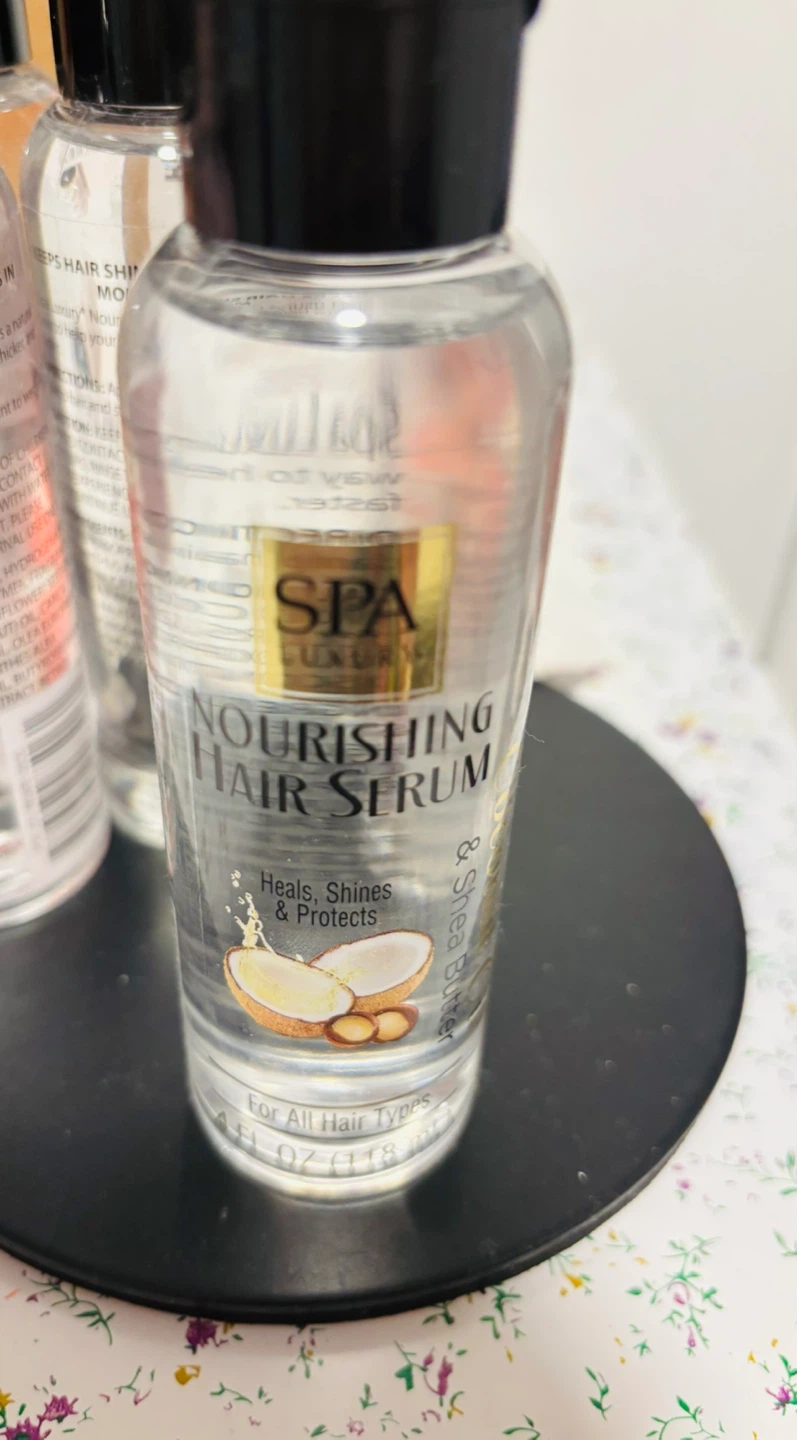 Spa Luxury Nourishing Hair Serum with Coconut Oil & Shea Butter - photo 4