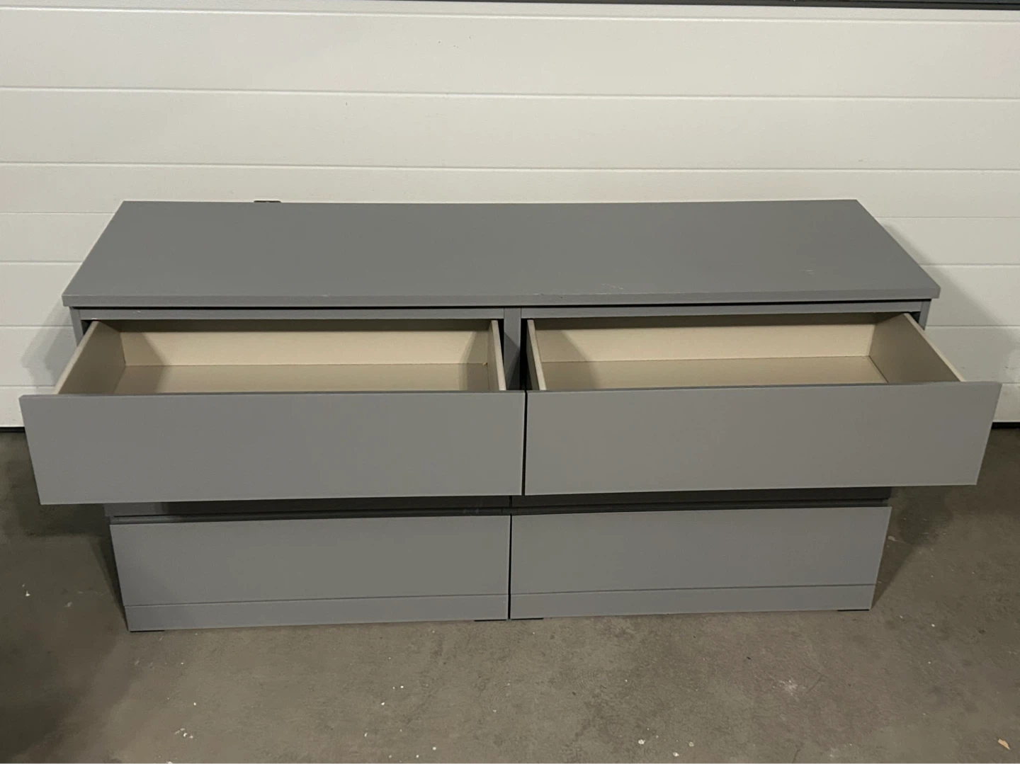 IKEA MALM dresser in grey colour - photo 2