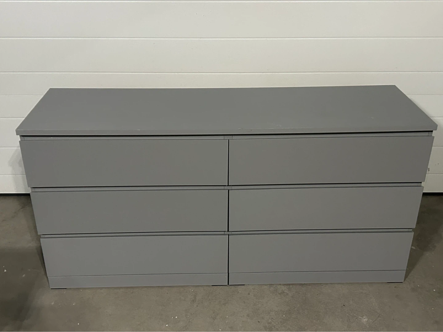 IKEA MALM dresser in grey colour