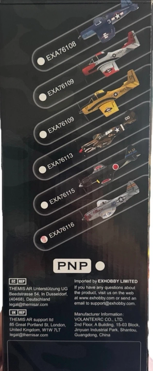 VolantexRC The Legend War Bird Series 400 RC Airplane PNP - photo 3