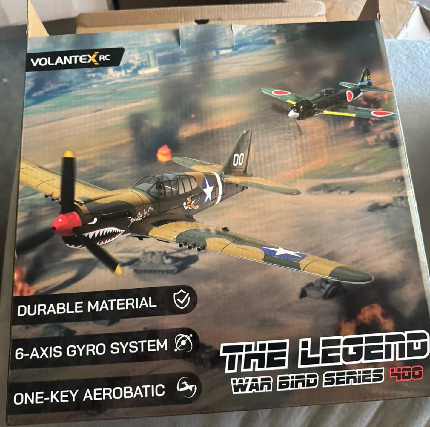 VolantexRC The Legend War Bird Series 400 RC Airplane PNP - photo 2