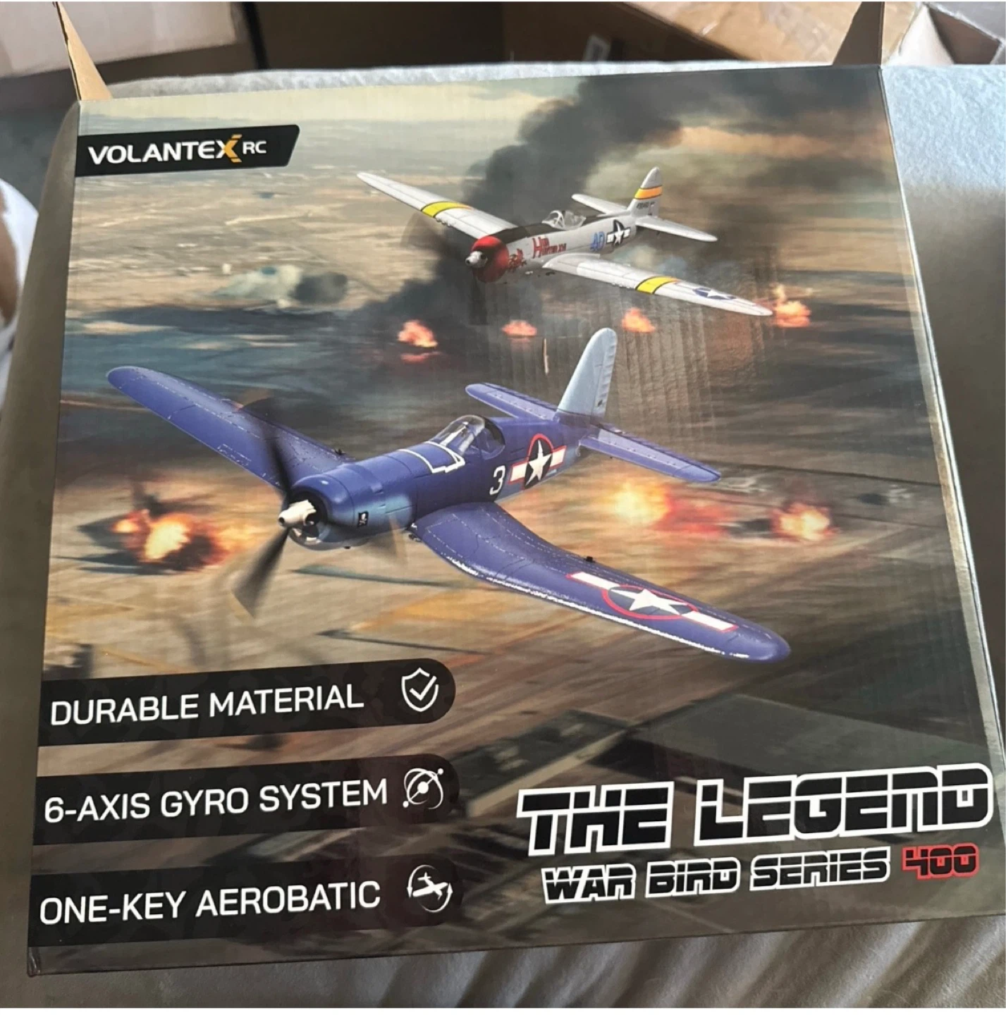 VolantexRC The Legend War Bird Series 400 RC Airplane PNP