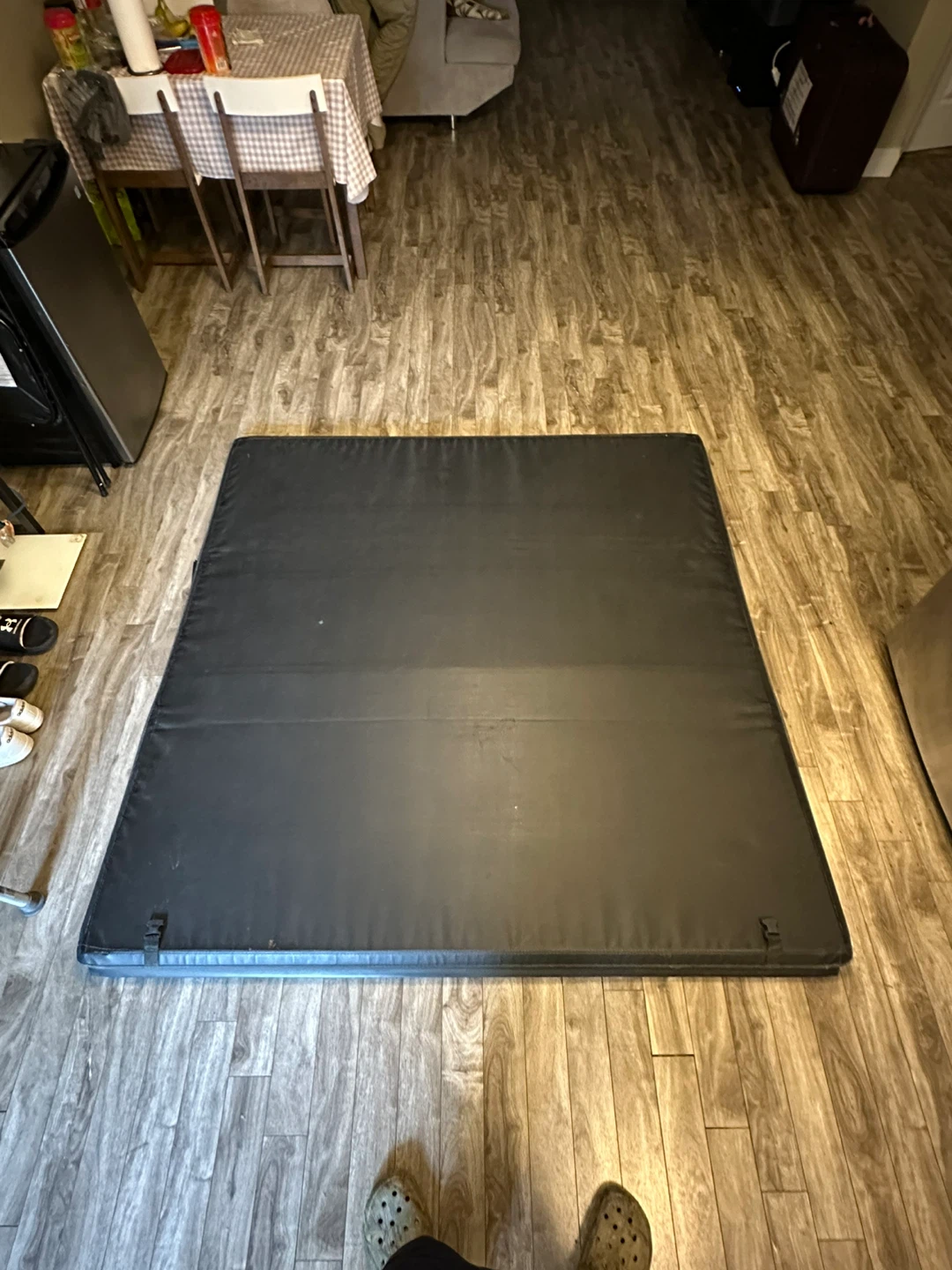 Truck Bed Cover for f150 short bed dimensions are 69 by 69