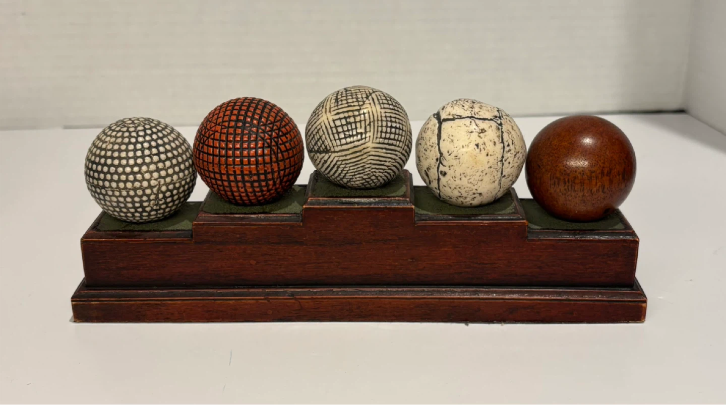 GOLFING Gift Vintage 2001 Evolution Of The Golf Ball - photo 4