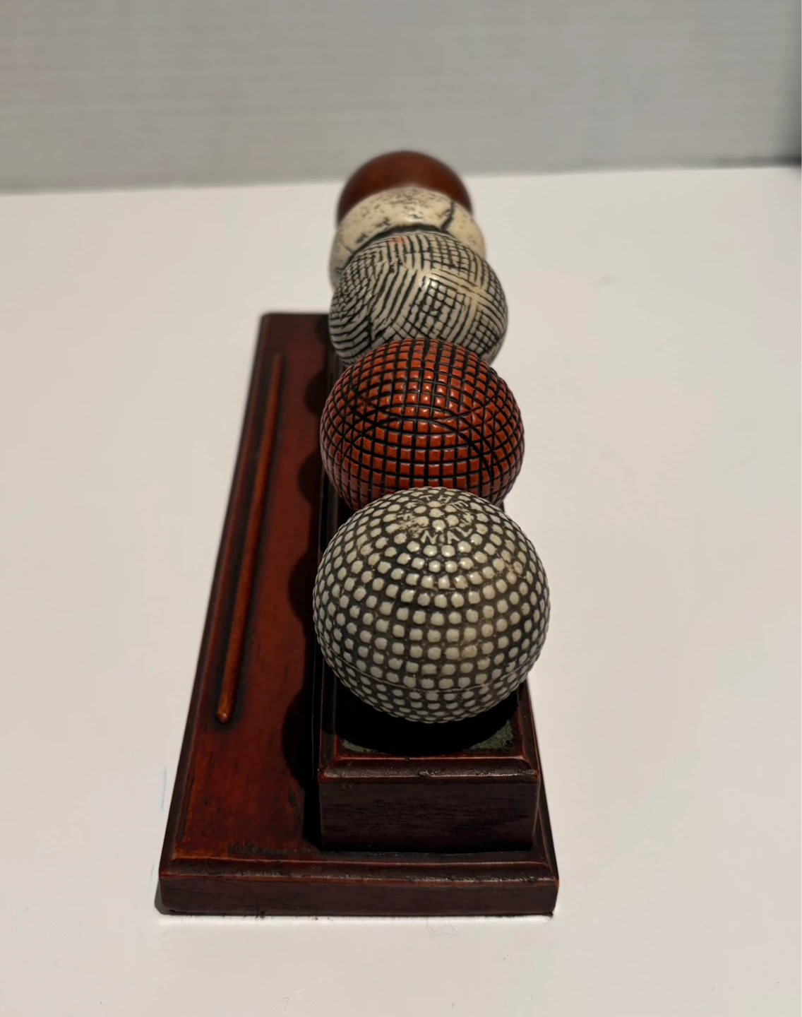 GOLFING Gift Vintage 2001 Evolution Of The Golf Ball - photo 2