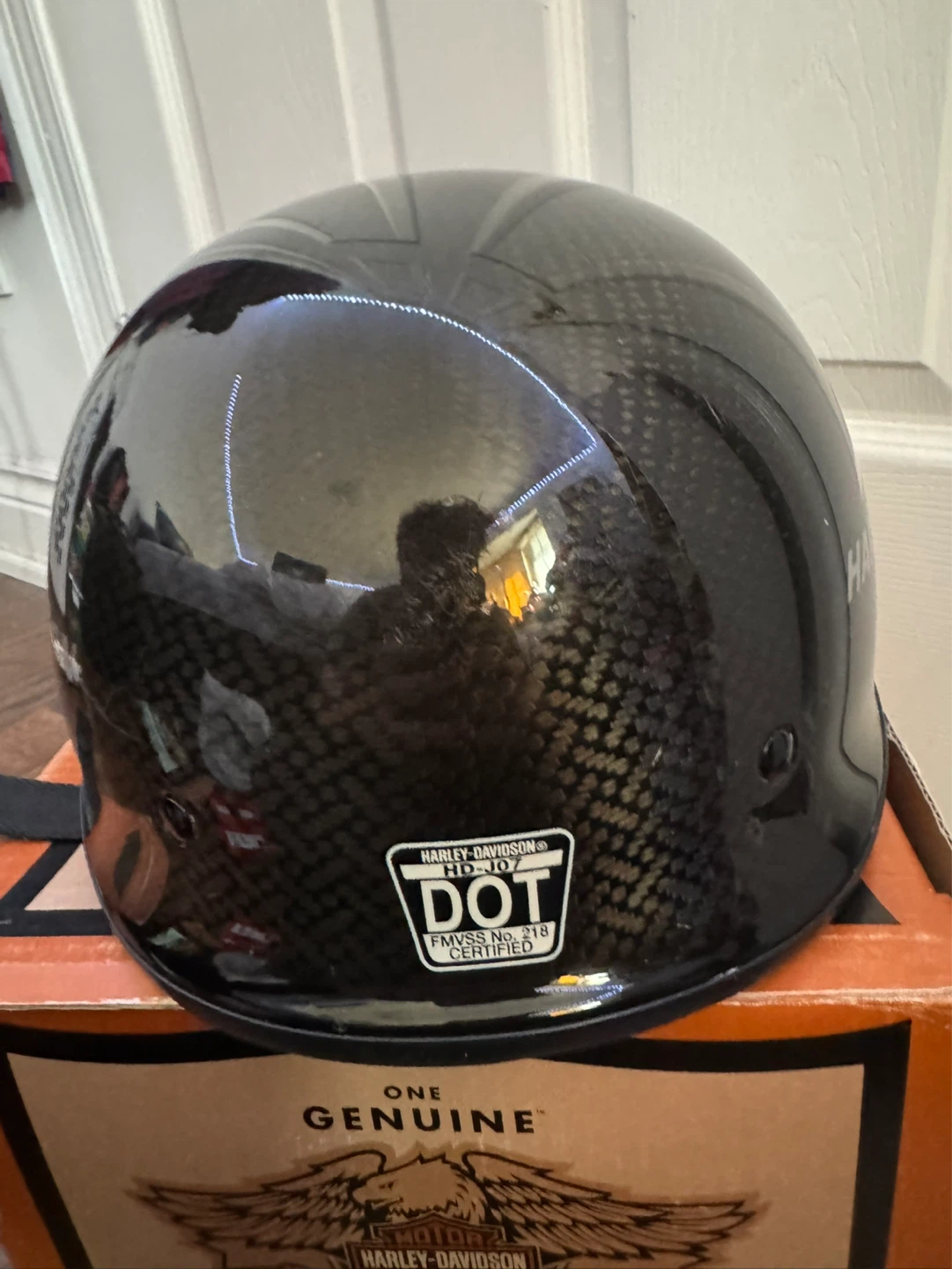 Harley-Davidson Ricochet Half Helmet (Small) – Made in Italy - photo 5