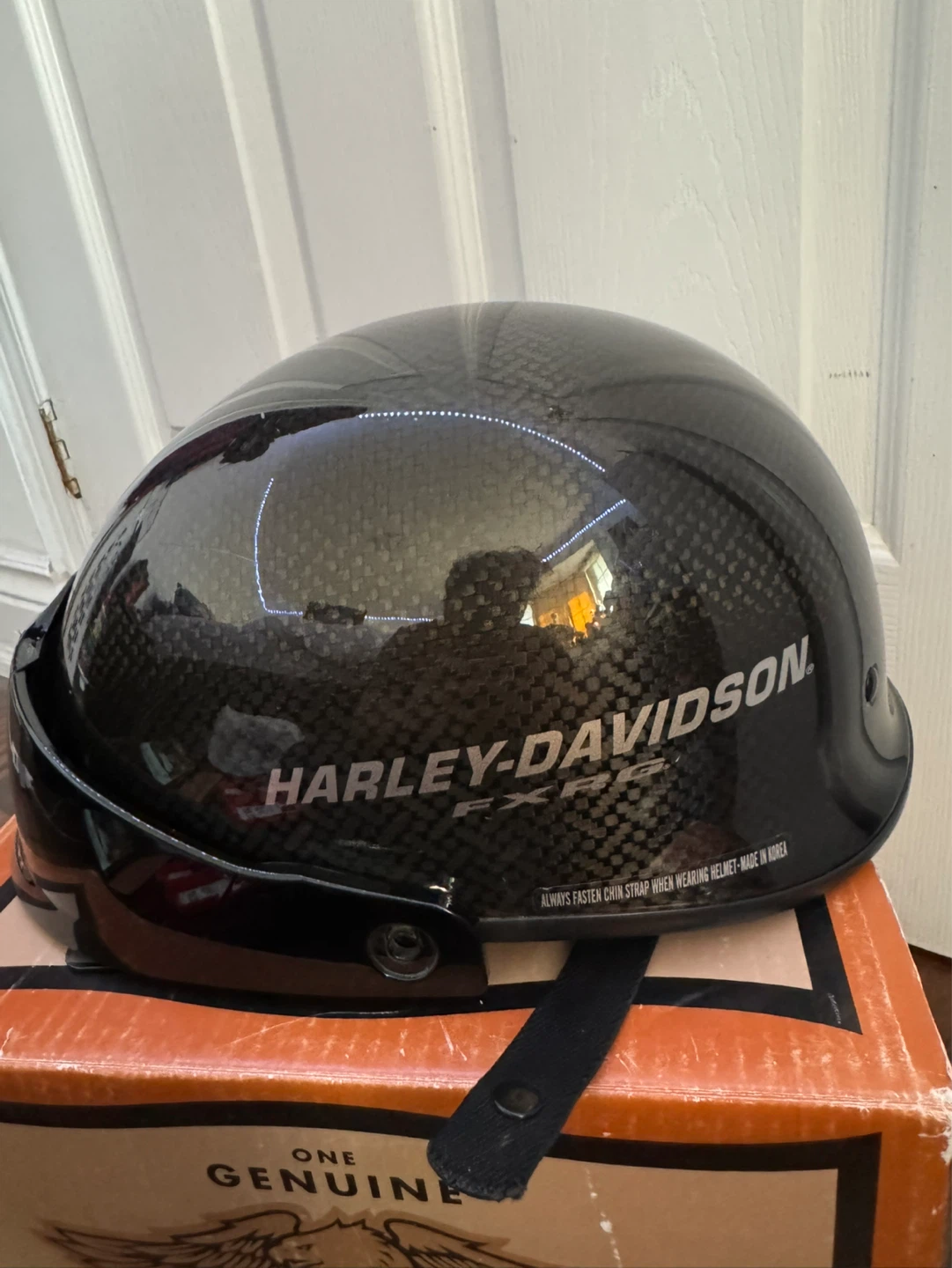 Harley-Davidson Ricochet Half Helmet (Small) – Made in Italy - photo 3