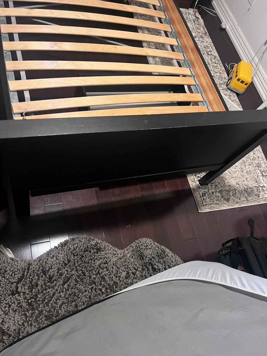 Black Wood Twin Bed Frame from IKEA MOVING OUT SALE - photo 2