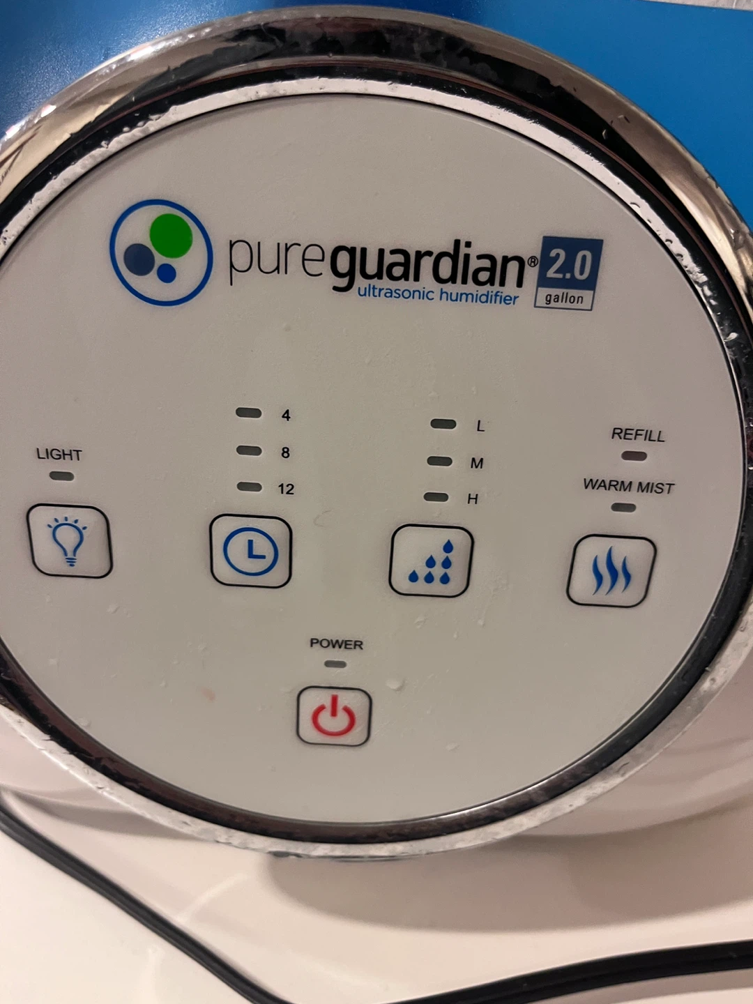PureGuardian 2.0 Ultrasonic Humidifier 2 Gallon - photo 4