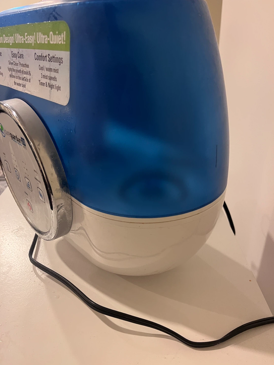 PureGuardian 2.0 Ultrasonic Humidifier 2 Gallon