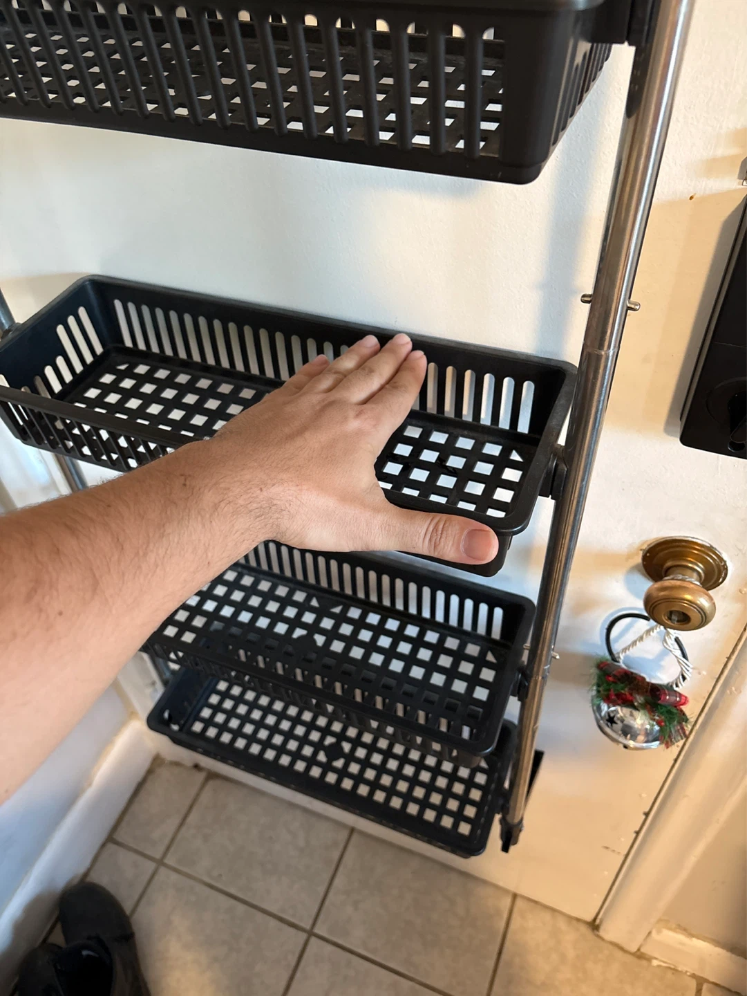 Over-the-Door 6-Tier Storage Rack with Baskets - photo 5