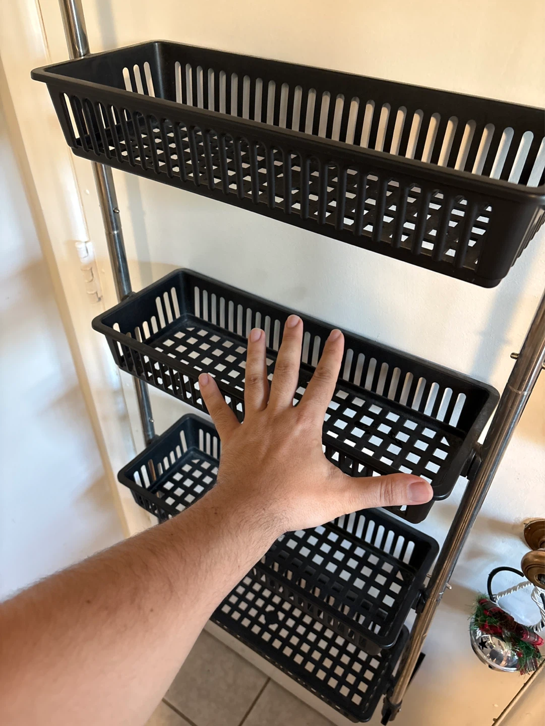 Over-the-Door 6-Tier Storage Rack with Baskets - photo 4
