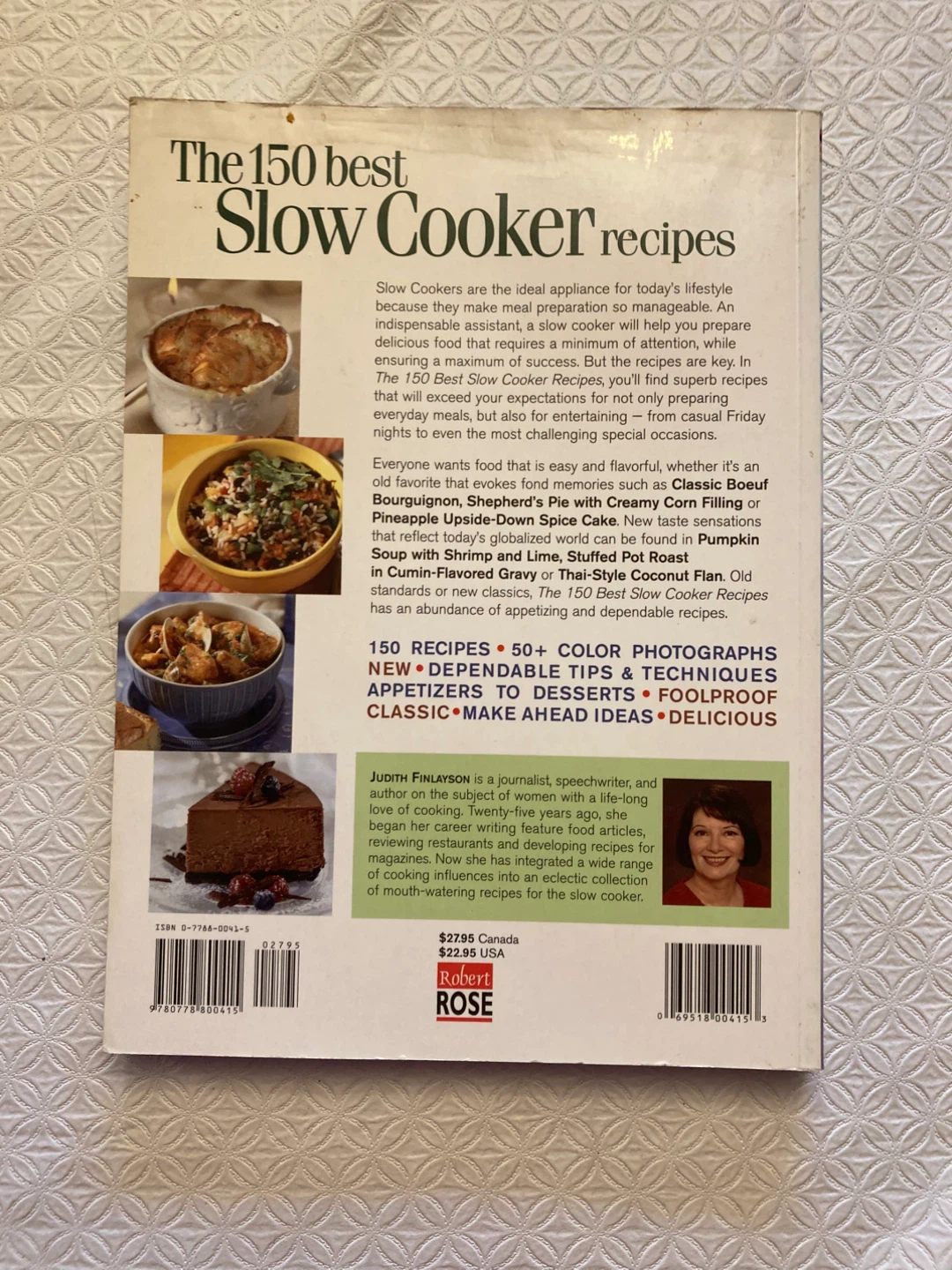 The 150 Best Slow Cooker Recipes Cookbook by Judith Finlayson - photo 2