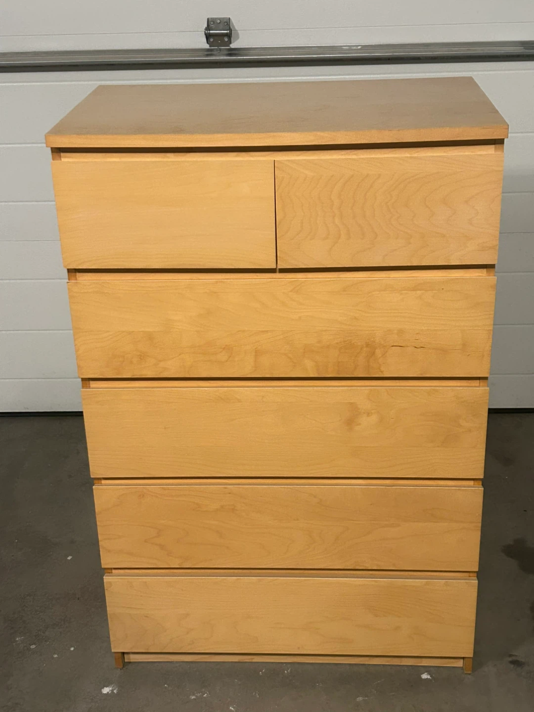IKEA MALM Tall dresser oak colour